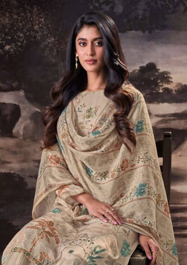 My Fashion Road Omtex Gianna Digital Printed Muslin Silk Latest Suit | 15911 – A