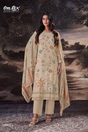 My Fashion Road Omtex Gianna Digital Printed Muslin Silk Latest Suit | 15911 – A