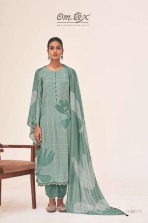My Fashion Road Omtex Hastkala Digital Printed Muslin Salwar Suit | 15161 – D