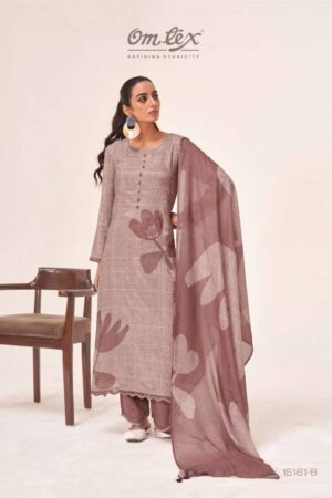 My Fashion Road Omtex Hastkala Digital Printed Muslin Salwar Suit | 15161 – B