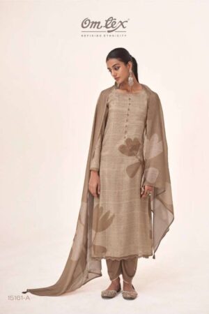 My Fashion Road Omtex Hastkala Digital Printed Muslin Salwar Suit | 15161 – A