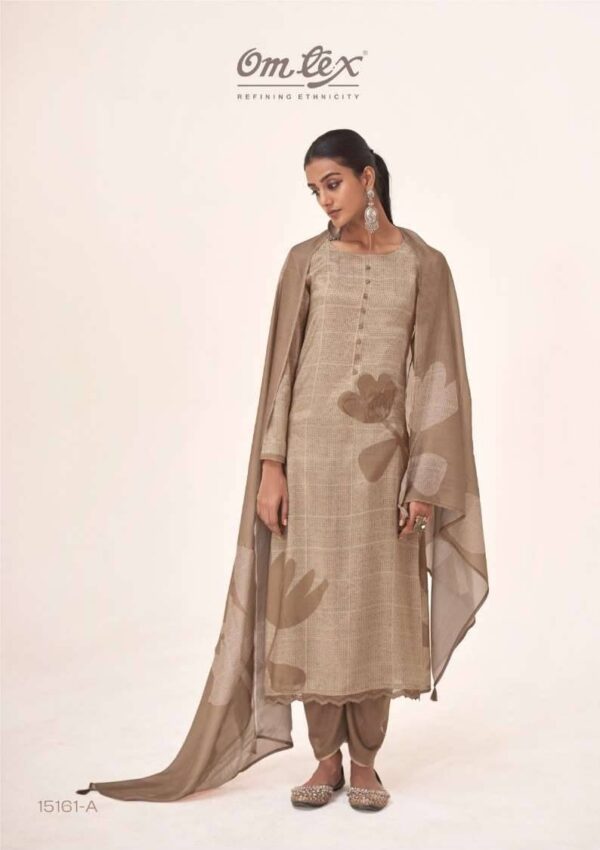 My Fashion Road Omtex Hastkala Digital Printed Muslin Salwar Suit | 15161 – A