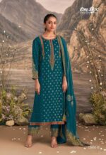 My Fashion Road Omtex Jimena Exclusive Jacquard Silk Suit | 15601 – B