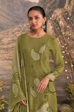 My Fashion Road Omtex Marina Premium Design Organza Suit | 15611 – B