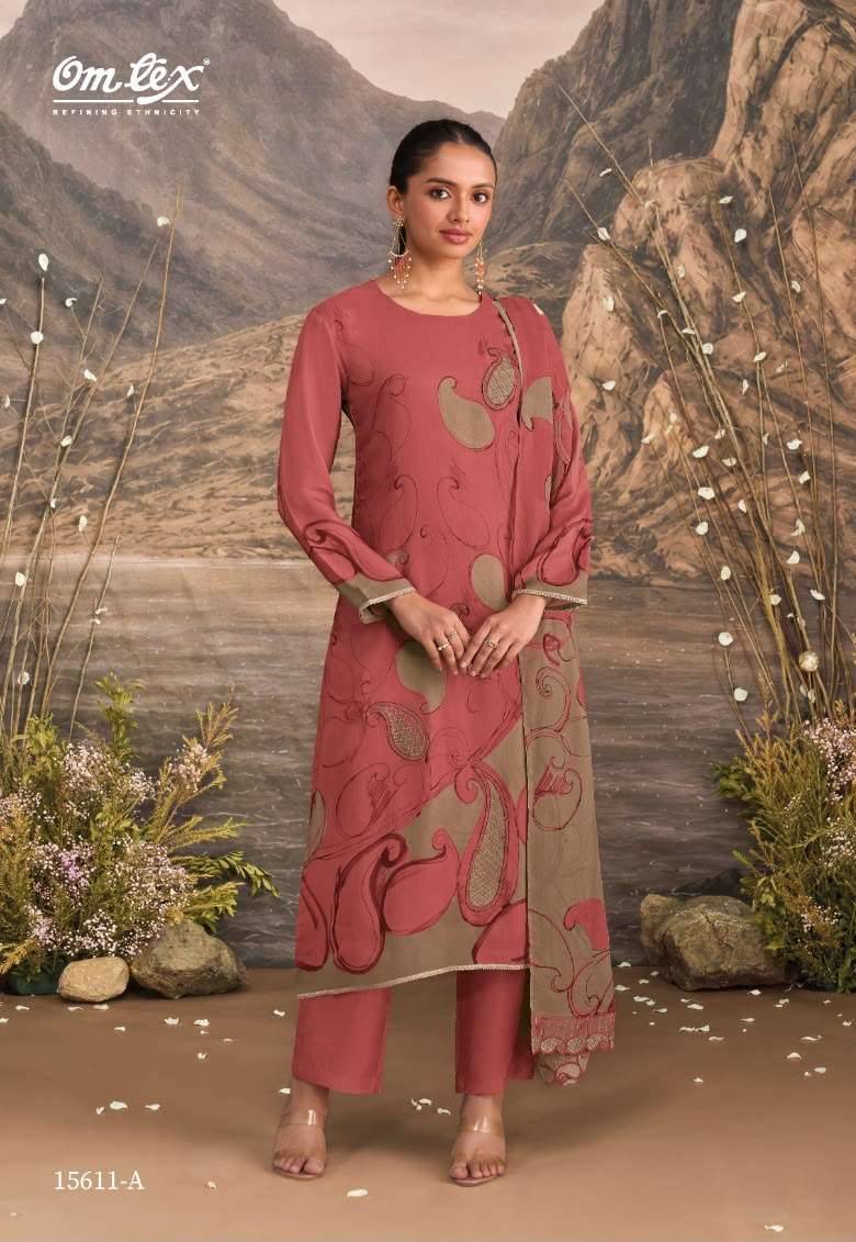 My Fashion Road Omtex Marina Premium Design Organza Suit | 15611 – A My Fashion Road Omtex Marina Premium Design Organza Suit | 15611 – A
