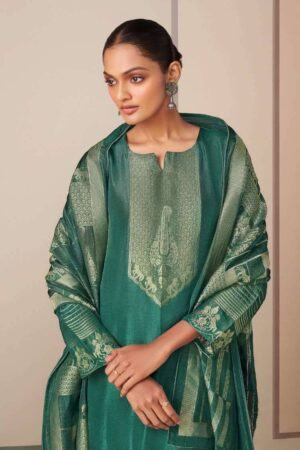 My Fashion Road Omtex Mrunal Premium Jacquard Silk Ladies Suit | 15581 – D