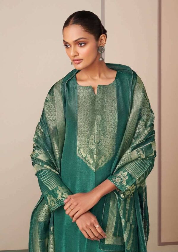 My Fashion Road Omtex Mrunal Premium Jacquard Silk Ladies Suit | 15581 – D