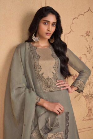 My Fashion Road Omtex Nicole Designer Silk Premium Design Suit | 16441 – B