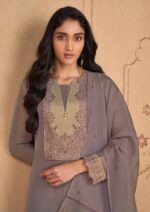 My Fashion Road Omtex Nicole Designer Silk Premium Design Suit | 16441 – C