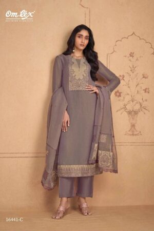 My Fashion Road Omtex Nicole Designer Silk Premium Design Suit | 16441 – C My Fashion Road Omtex Nicole Designer Silk Premium Design Suit | 16441 – C