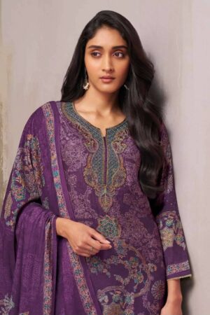 My Fashion Road Omtex Ottavia Digital Printed Muslin Silk Suit | 16261 – A