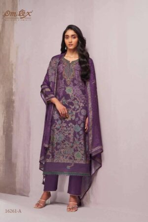 My Fashion Road Omtex Ottavia Digital Printed Muslin Silk Suit | 16261 – A