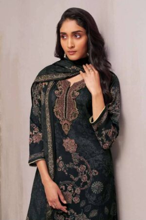 My Fashion Road Omtex Ottavia Digital Printed Muslin Silk Suit | 16261 – B