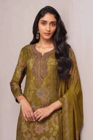 My Fashion Road Omtex Ottavia Digital Printed Muslin Silk Suit | 16261 – C