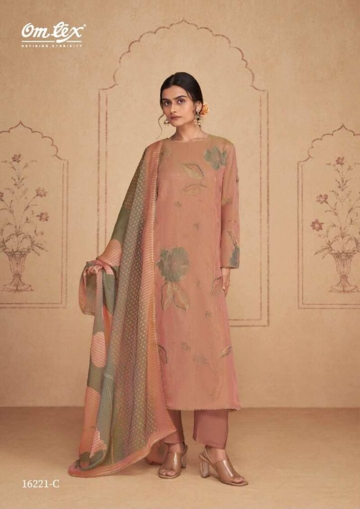 My Fashion Road Omtex Vittoria Premium Designs Ladies Salwar Suit | 16221 – C