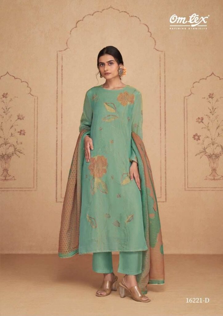 My Fashion Road Omtex Vittoria Premium Designs Ladies Salwar Suit | 16221 – D