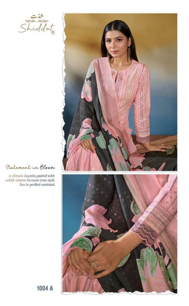 My Fashion Road Shiddat Blooming Premium Wear Cotton Dress | 1004 – A My Fashion Road Shiddat Blooming Premium Wear Cotton Dress | 1004 – A