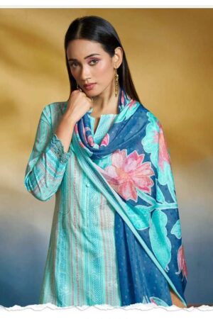 My Fashion Road Shiddat Blooming Premium Wear Cotton Dress | 1004 – B