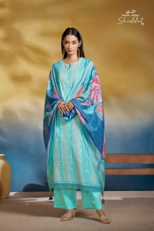 My Fashion Road Shiddat Blooming Premium Wear Cotton Dress | 1004 – B