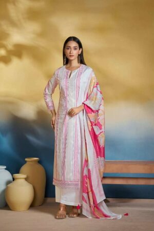 My Fashion Road Shiddat Blooming Premium Wear Cotton Dress | 1004 – D