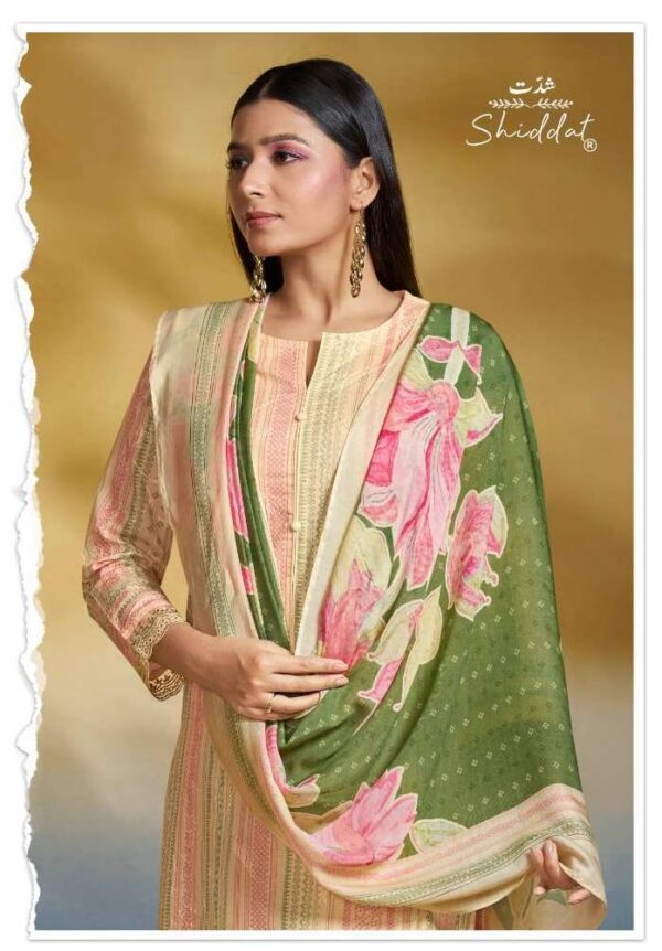 My Fashion Road Shiddat Blooming Premium Wear Cotton Dress | 1004 – C