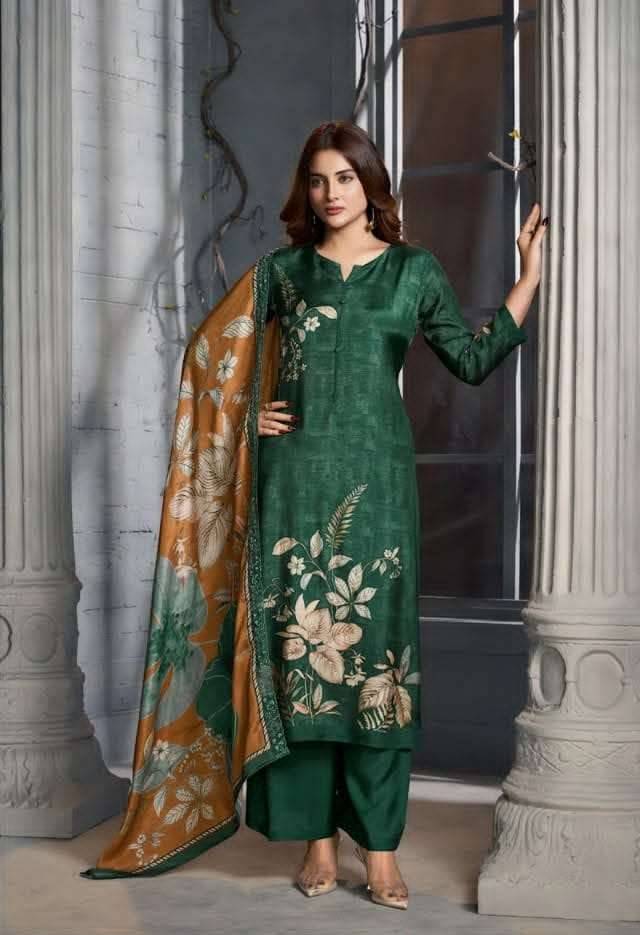 My Fashion Road Shiddat Bluebell Muslin Digital Printed Suits | 1009 – C