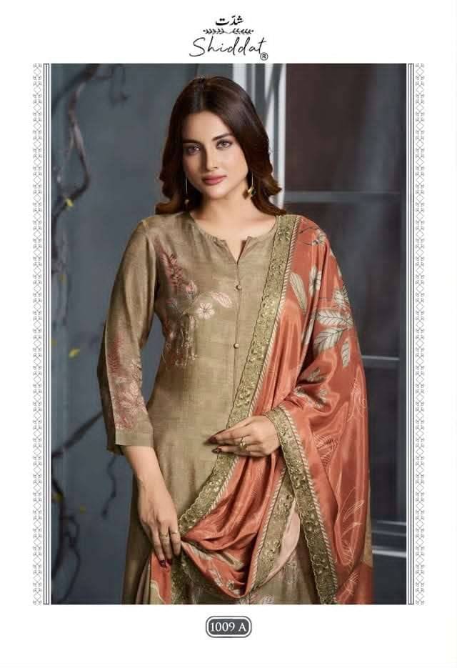 My Fashion Road Shiddat Bluebell Muslin Digital Printed Suits | 1009 – A