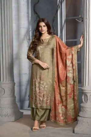 My Fashion Road Shiddat Bluebell Muslin Digital Printed Suits | 1009 – A