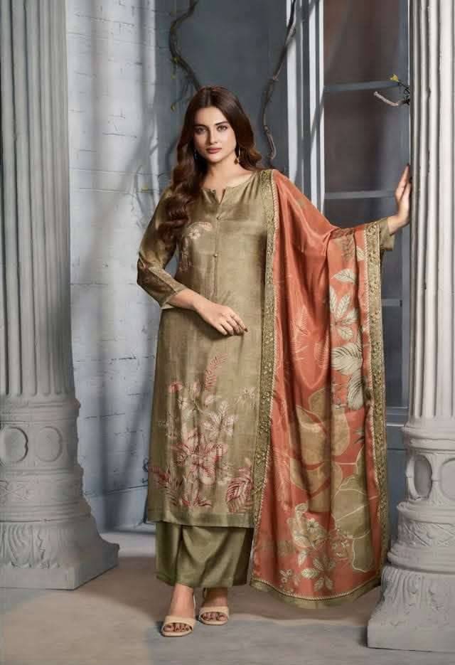 My Fashion Road Shiddat Bluebell Muslin Digital Printed Suits | 1009 – A