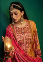 My Fashion Road Shiddat Enzo Fancy Muslin Digital Printed Suit | 401 – A