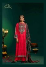My Fashion Road Shiddat Enzo Fancy Muslin Digital Printed Suit | 401 – C