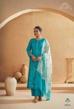My Fashion Road Shiddat Iris Premium Designs Muslin Suit | 1001 – C
