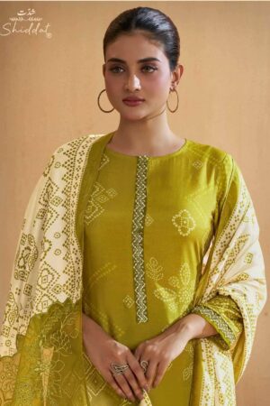 My Fashion Road Shiddat Iris Premium Designs Muslin Suit | 1001 – B
