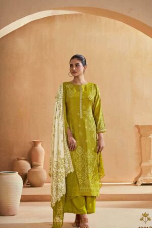 My Fashion Road Shiddat Iris Premium Designs Muslin Suit | 1001 – B
