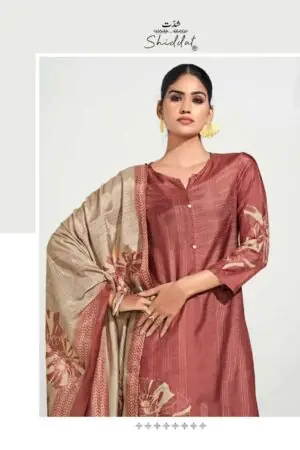 My Fashion Road Shiddat Maris Digital Printed Muslin Dress | 1010 – D