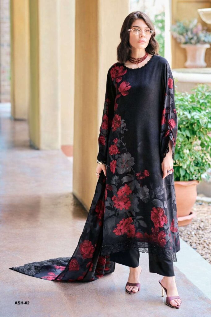 My Fashion Road Varsha Ash Exclusive Fancy Ladies Suit | ASH – 02