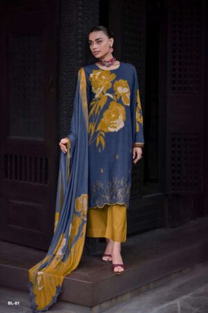 My Fashion Road Varsha Beyond Luxury Exclusive Muslin Salwar Suit | BL – 01
