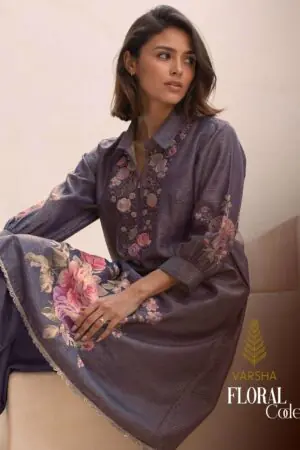 My Fashion Road Varsha Floral Code Digital Style Casual Wear Suit | FC – 02
