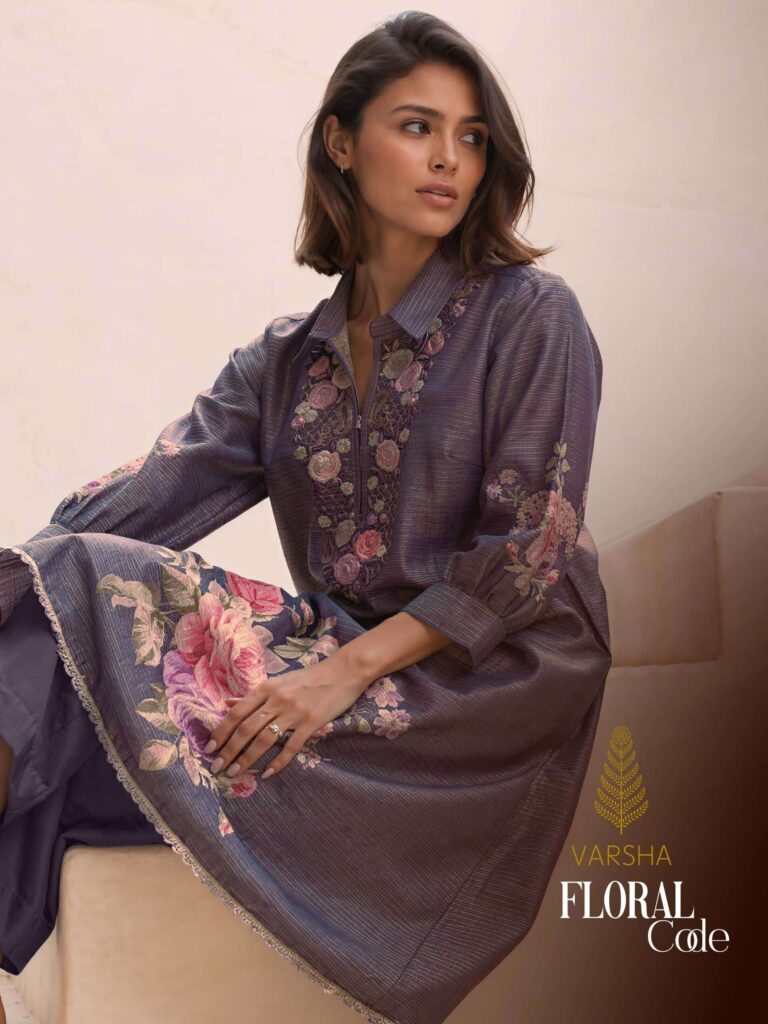 My Fashion Road Varsha Floral Code Digital Style Casual Wear Suit | FC – 02