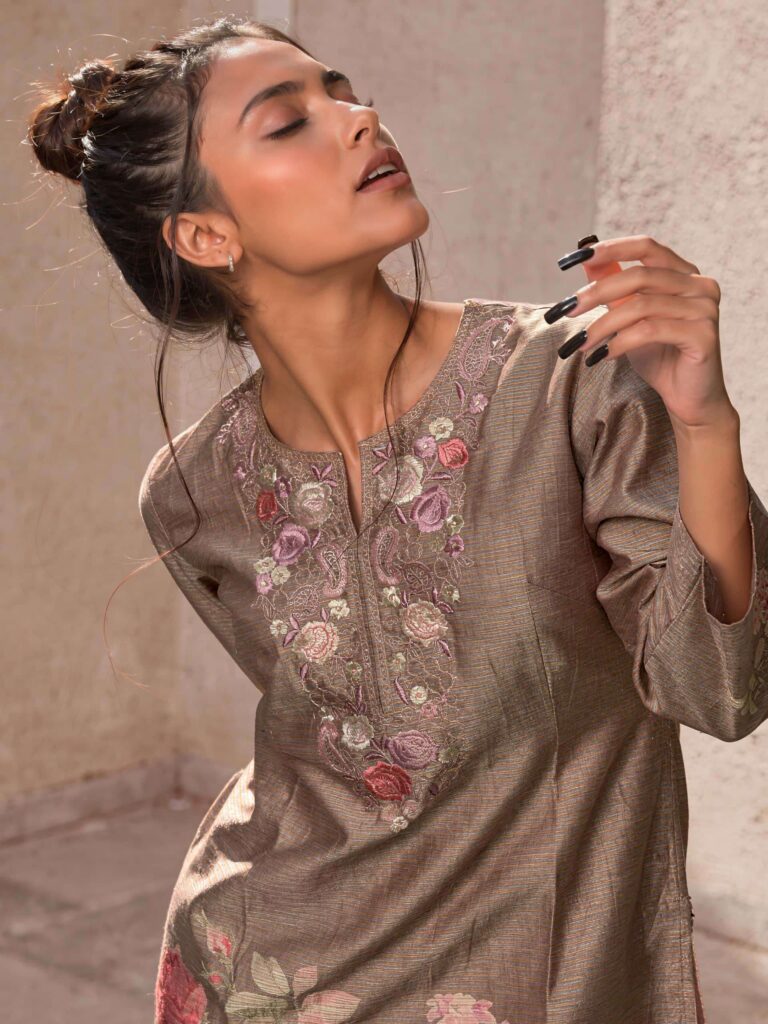 My Fashion Road Varsha Floral Code Digital Style Casual Wear Suit | FC – 01