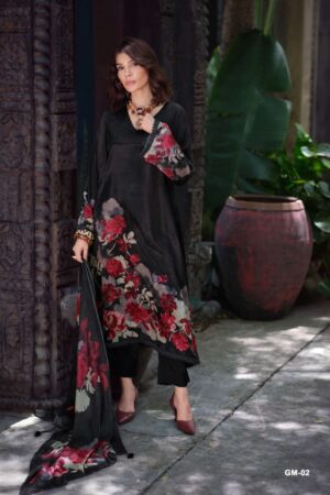 My Fashion Road Varsha Garden Memoir Digital Printed Crape Salwar Suit | GM – 02
