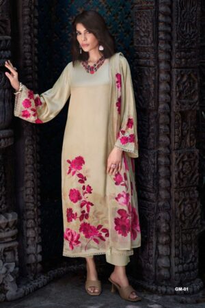 My Fashion Road Varsha Garden Memoir Digital Printed Crape Salwar Suit | GM – 01