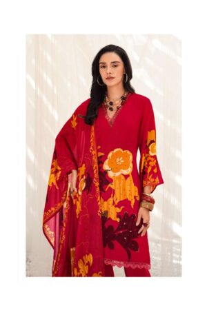 My Fashion Road Varsha Gulraqs Digital Printed Organza Suit | GQ – 02