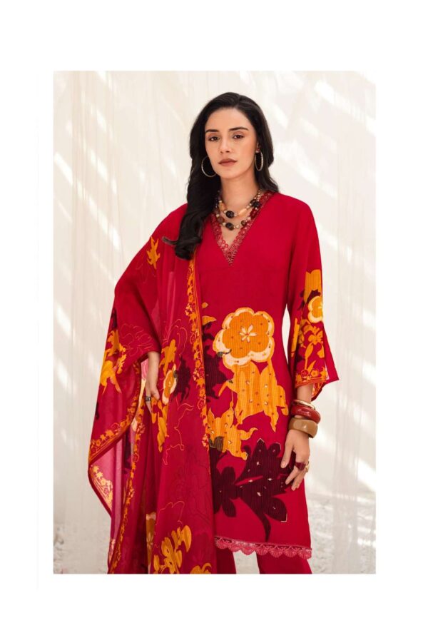 My Fashion Road Varsha Gulraqs Digital Printed Organza Suit | GQ – 02