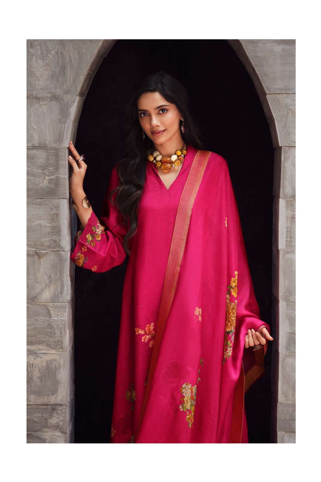 My Fashion Road Varsha Gulzaar Designer Silk Ladies Salwar Suit | GZ – 01 My Fashion Road Varsha Gulzaar Designer Silk Ladies Salwar Suit | GZ – 01