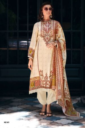 My Fashion Road Varsha Heriz Fancy Silk Premium Ladies Suit | HZ – 01