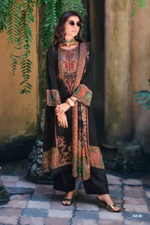My Fashion Road Varsha Heriz Fancy Silk Premium Ladies Suit | HZ – 02