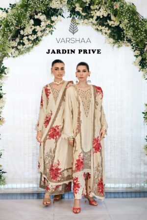 My Fashion Road Varsha Jardin Prive Digital Printed Latest Muslin Dress | JP – 02