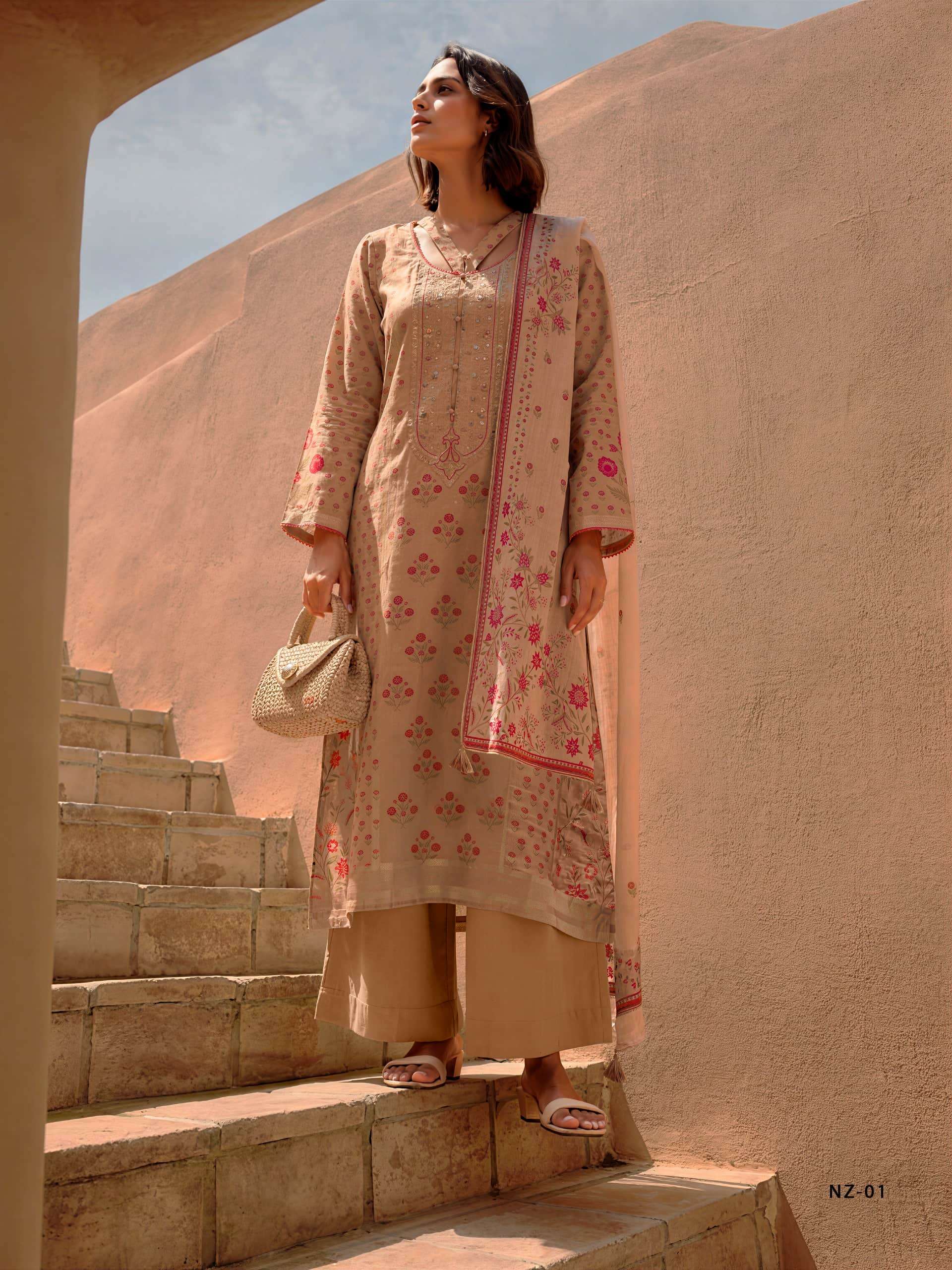 My Fashion Road Varsha Nazaara Exclusive Designer Ladies Salwar Suit | NZ – 01 My Fashion Road Varsha Nazaara Exclusive Designer Ladies Salwar Suit | NZ – 01