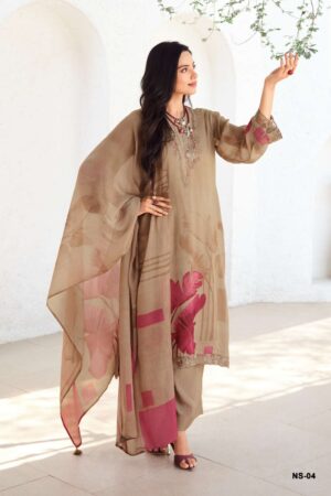 My Fashion Road Varsha Nerissa Exclusive Designer Organza Suit | NS – 02